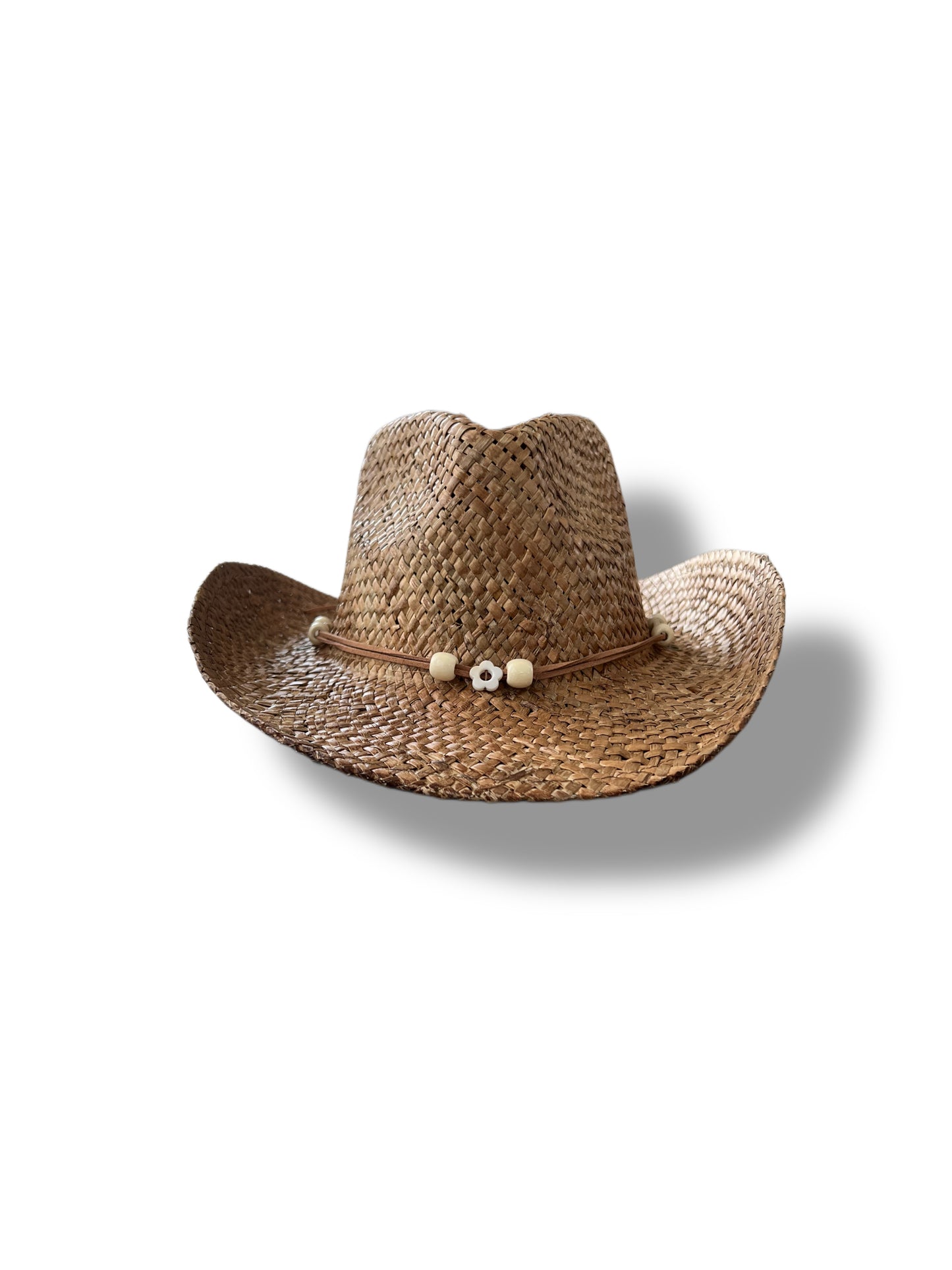 Cappello Cowboy Paglia e White